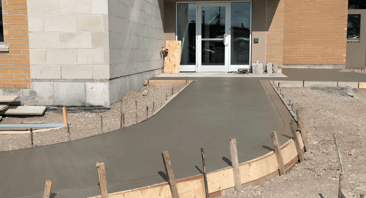 Concrete Sidewalk Contractor Fayetteville